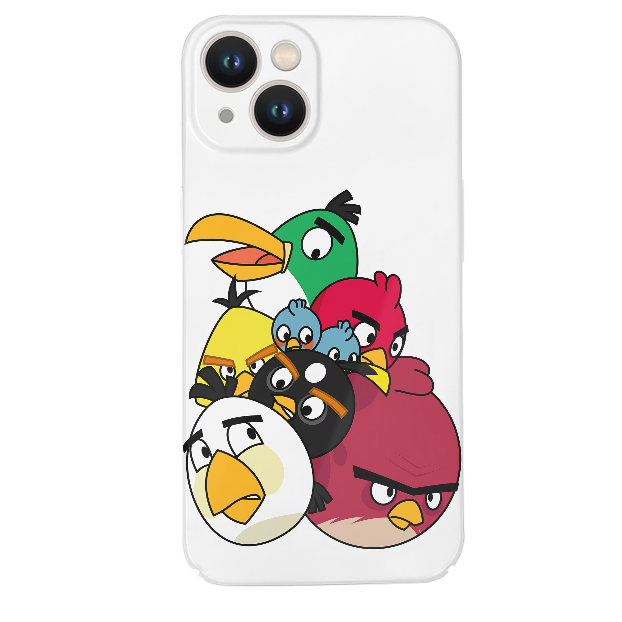 （画像用） Angry Birds アングリーバード 【iPhone 14シリーズ対応】ハードケース